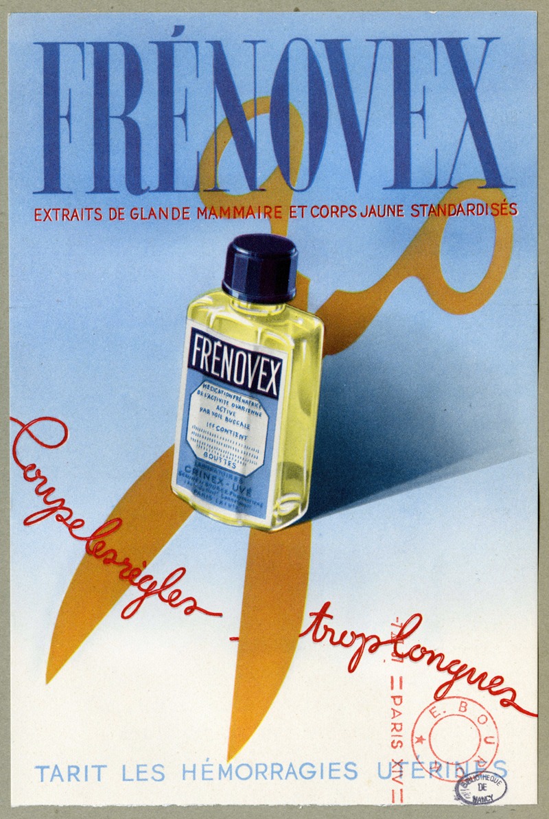 Frénovex by Аноним, 1910-1950 — digital art print download