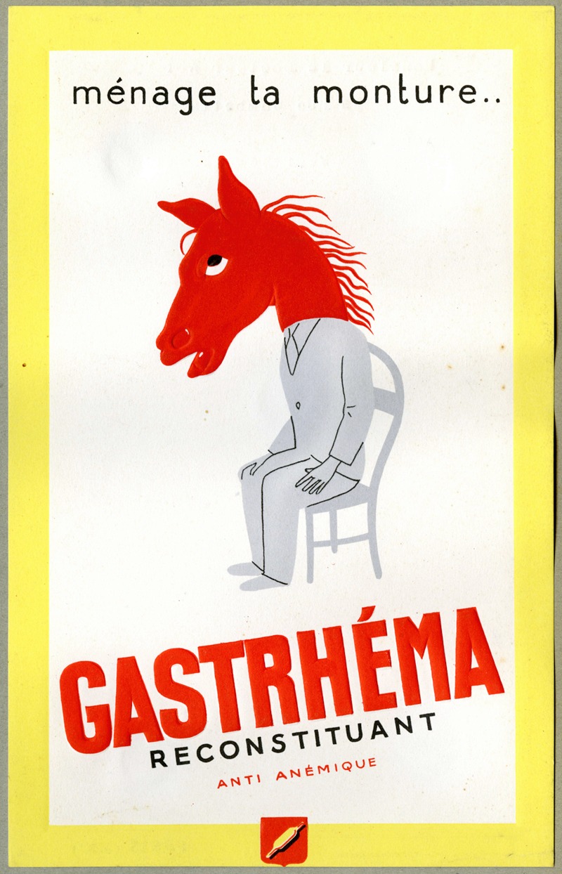 Gastrhéma by Аноним, 1910-1950 — digital art print download