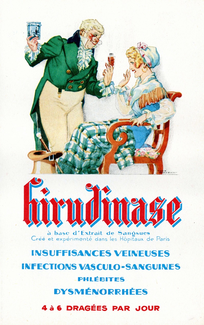 Hirudinase by Аноним, 1910-1950 — digital art print download