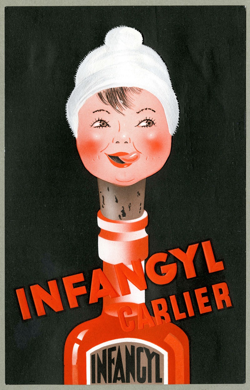 Infangyl Carlier by Аноним, 1910-1950 — digital art print download