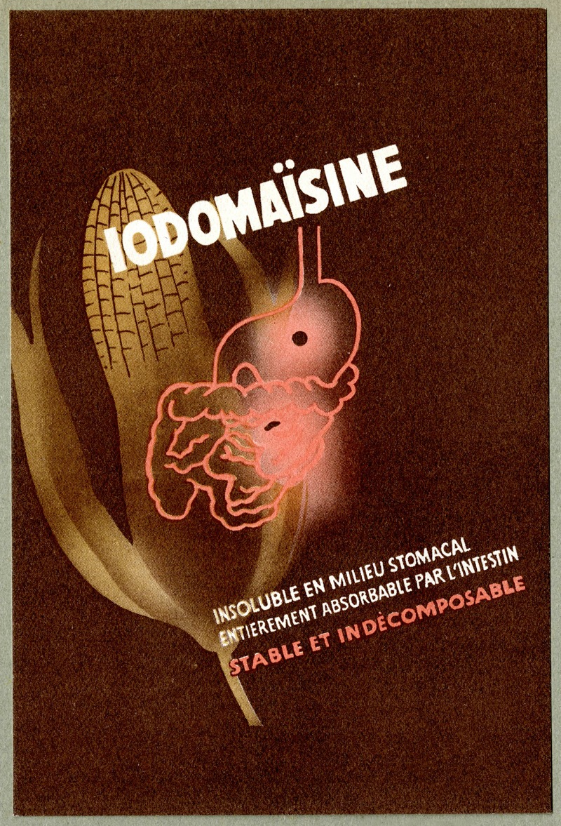 Iodomaïsine by Anonymous, 1910-1950 — digital art print download
