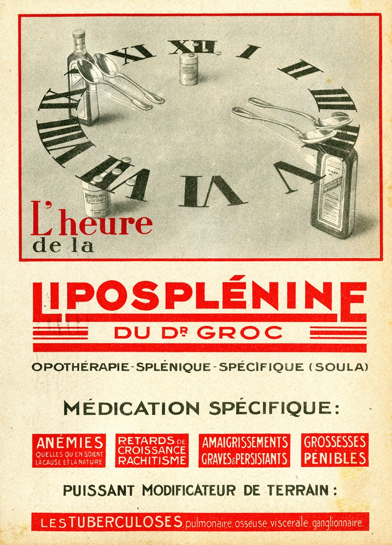 Liposplénine by Аноним, 1910-1950 — digital art print download