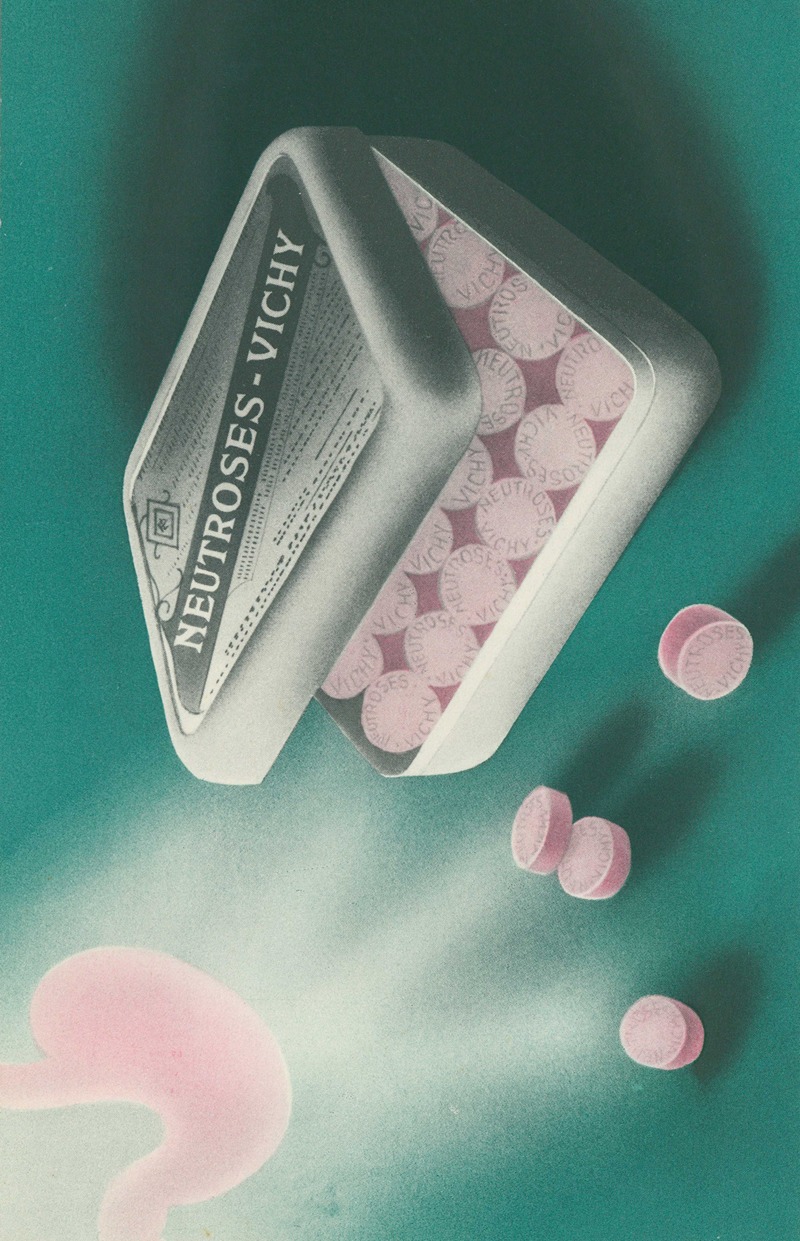 Neutroses-Vichy by Аноним, 1910-1950 — digital art print download