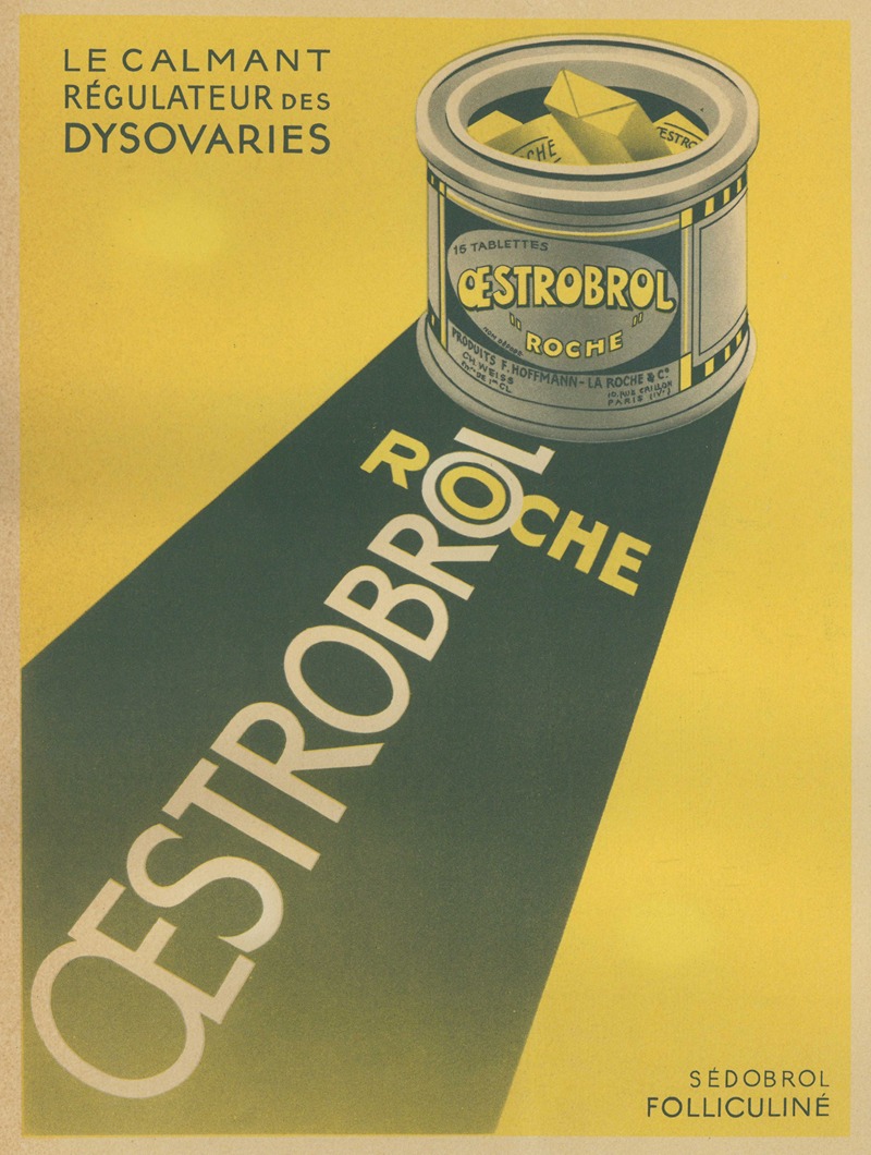 Oestrobrol by Anonymous, 1910-1950 — digital art print download