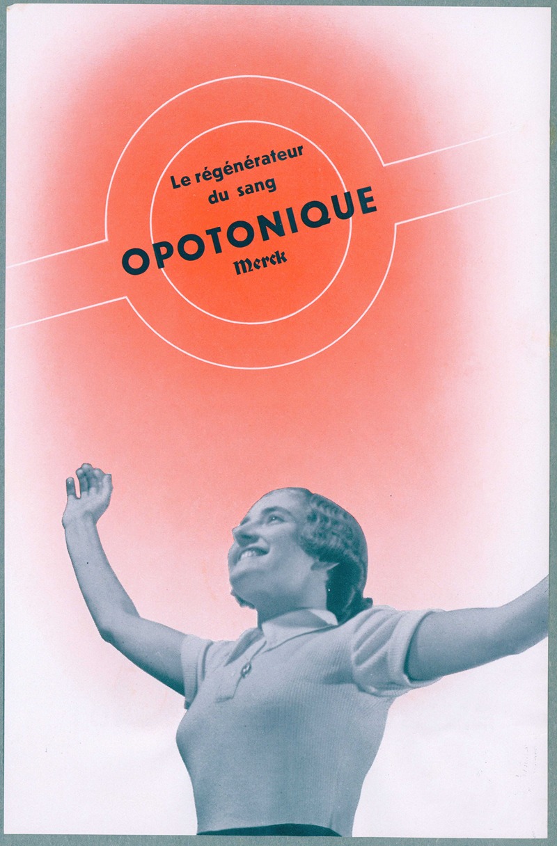Opotonique Merck by Anonymous, 1910-1950 — digital art print download