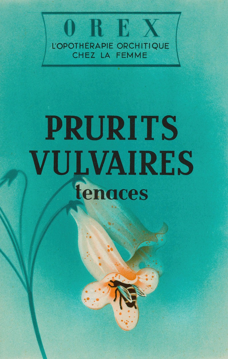 Prurits vulvaires by Anonymous, 1910-1950 — digital art print download