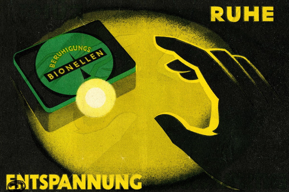 Ruhe, Entspannung by Аноним, 1910-1950 — digital art print download