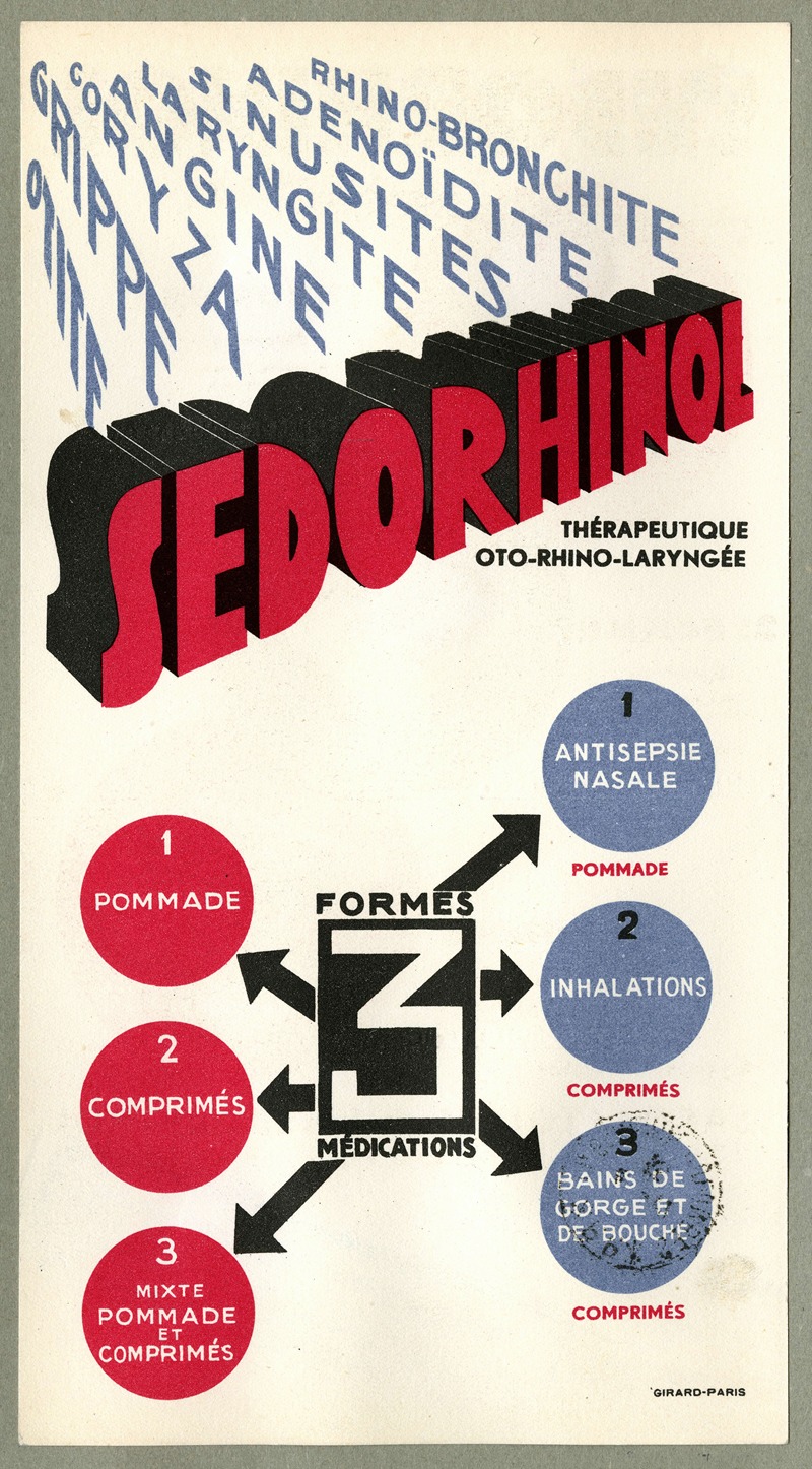 Sedorhinol by Аноним, 1910-1950 — digital art print download