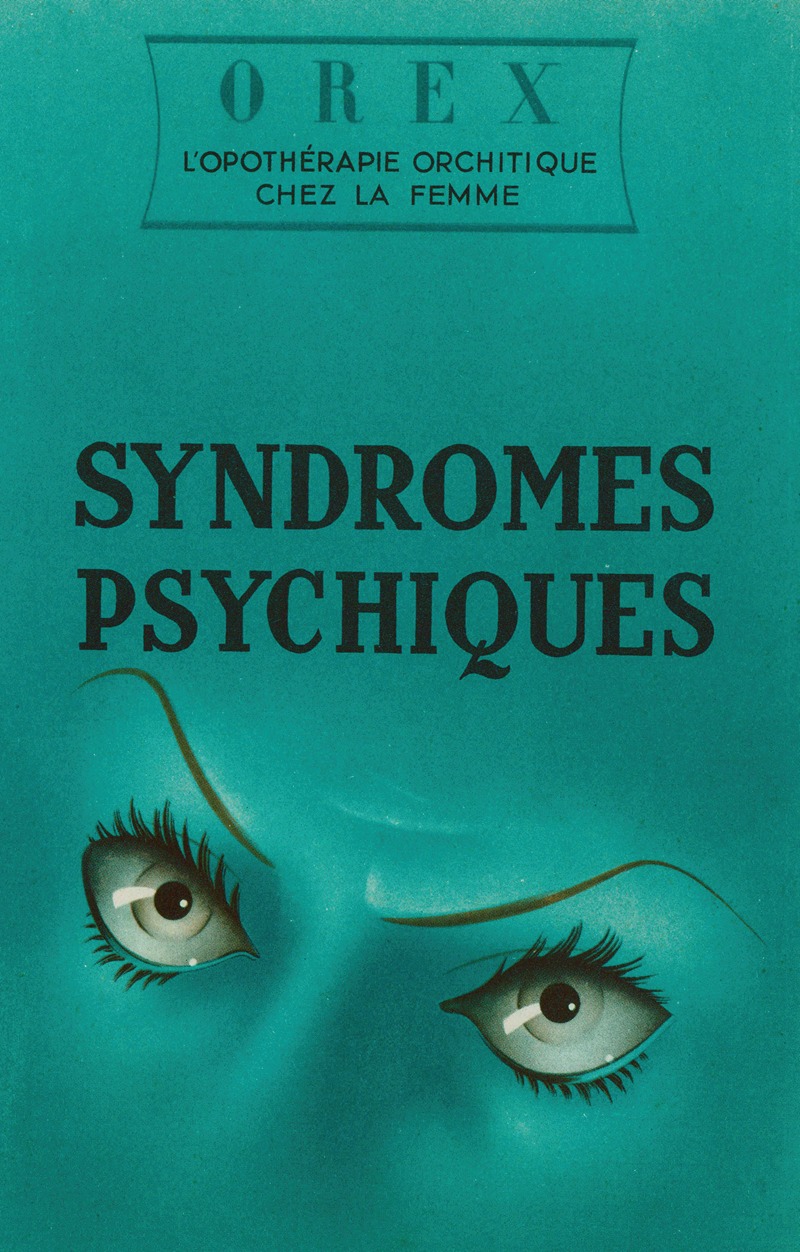 Syndromes psychiques by Аноним, 1910-1950 — digital art print download
