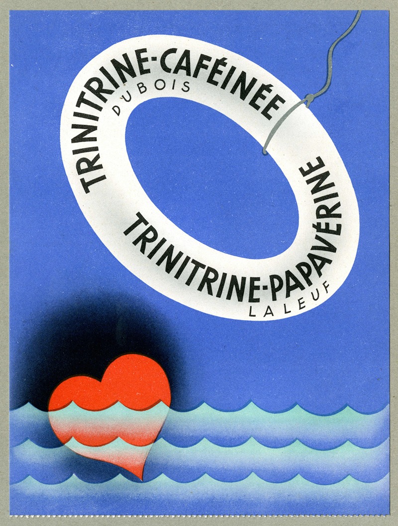 Trinitrine-caféinée, Trinitrine-Papavérine by Anonymous, 1910-1950 — digital art print download
