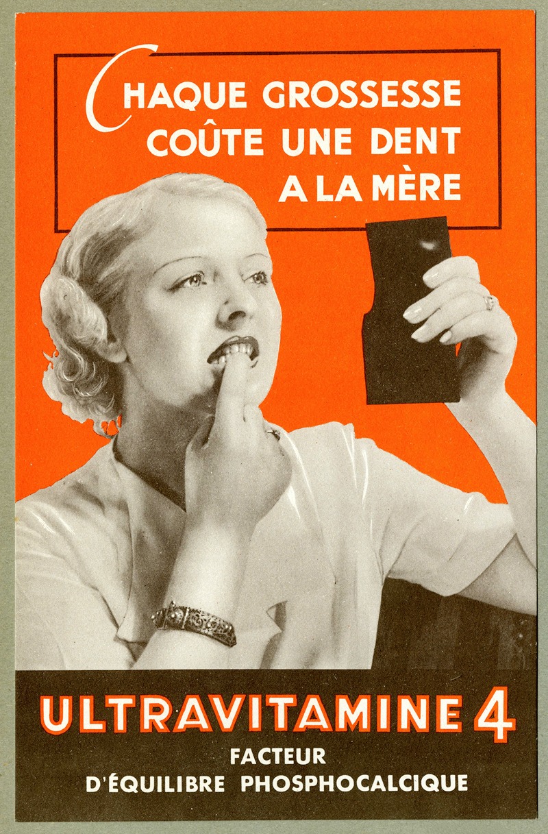 Ultravitamine 4 by Аноним, 1910-1950 — digital art print download