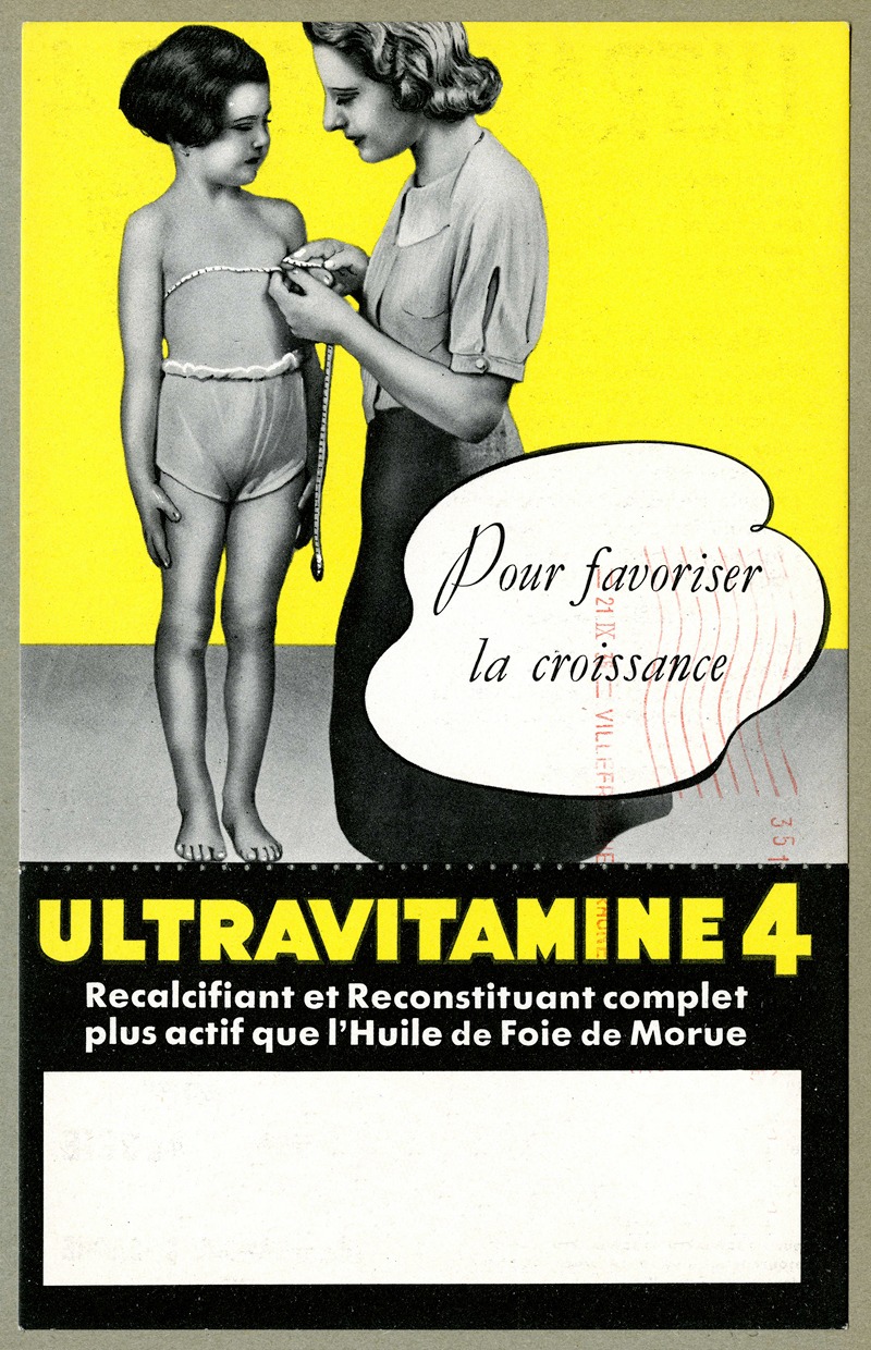 Ultravitamine 4 by Аноним, 1936 — digital art print download