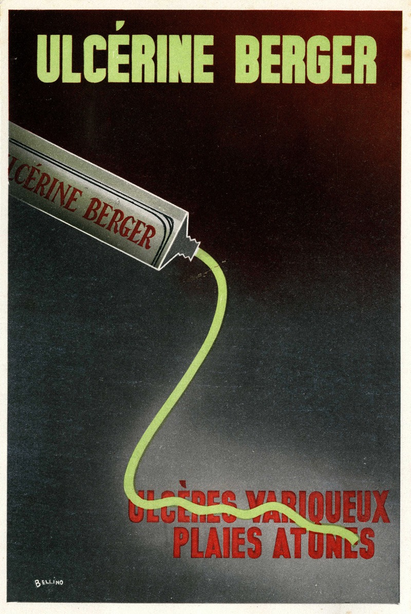 Ulcérine Berger by Bellino, 1910-1950 — digital art print download