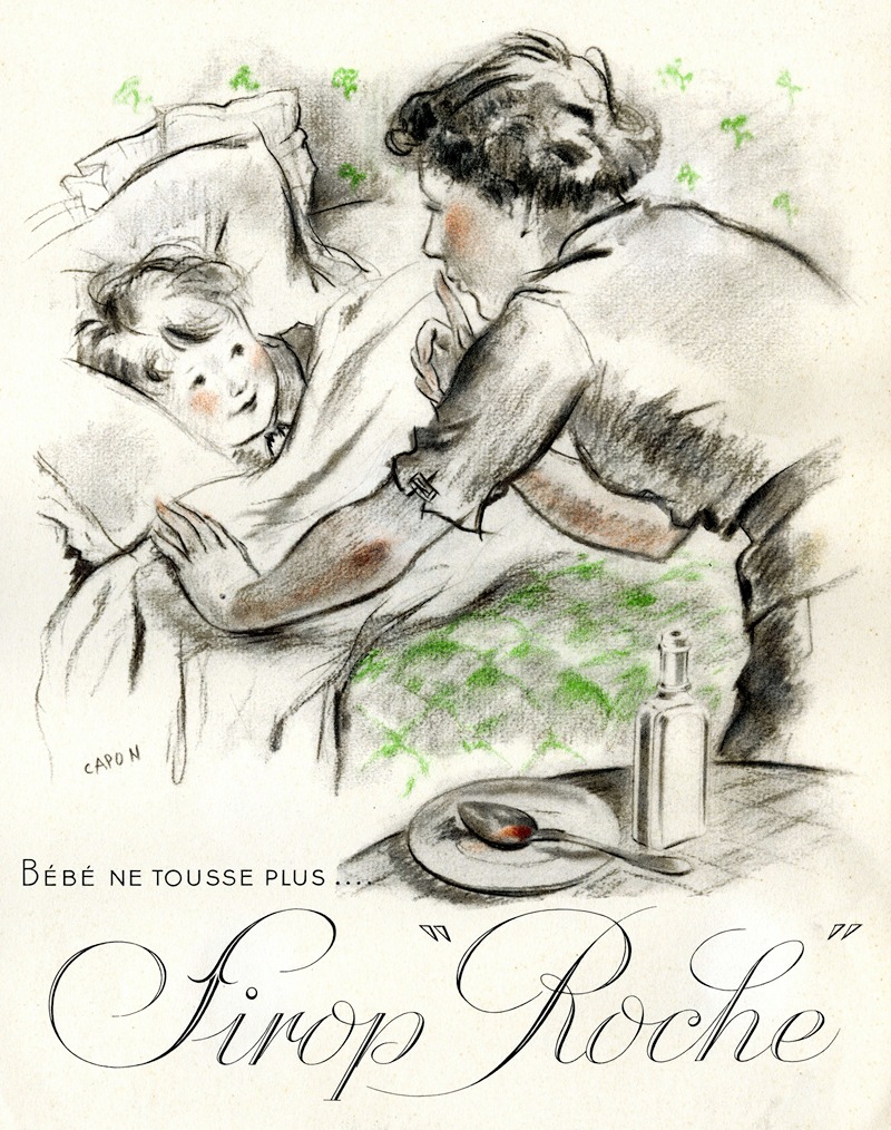 Sirop 'Roche' by Capon, 1910-1950 — digital art print download
