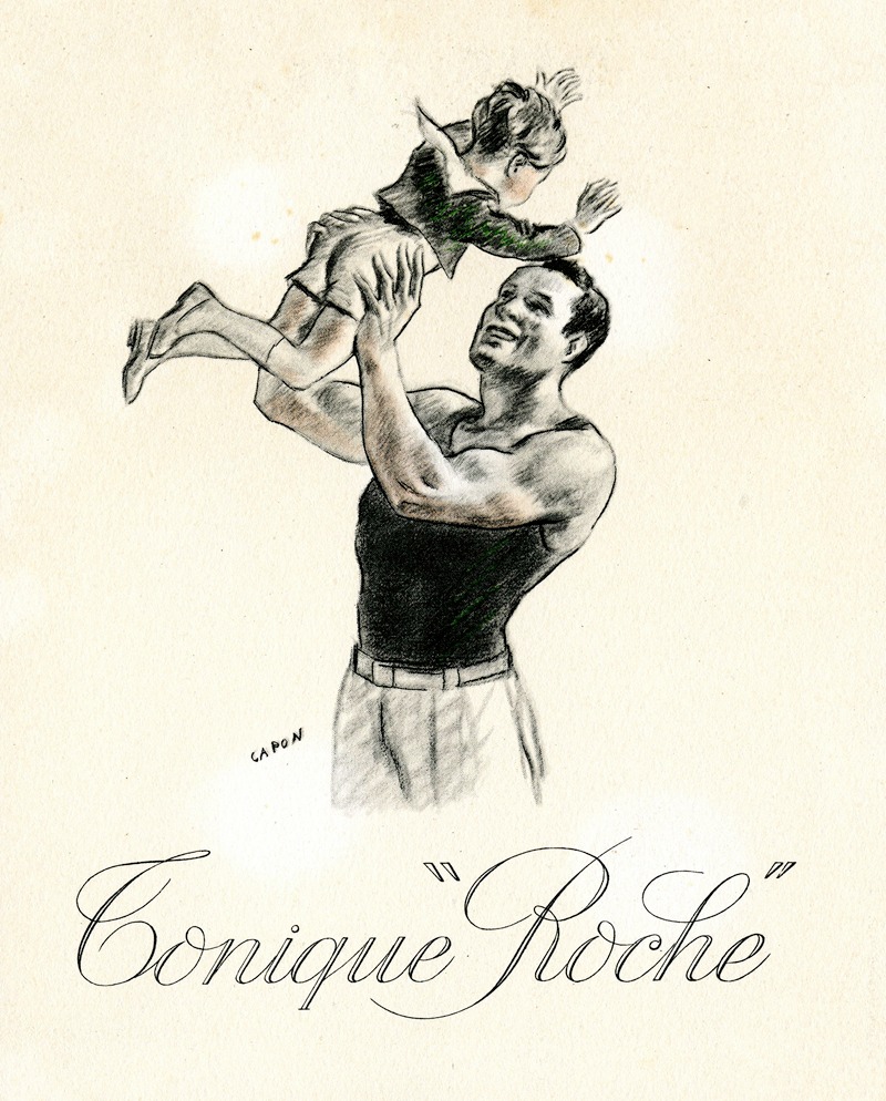 Tonique 'Roche' by Capon, 1910-1950 — digital art print download