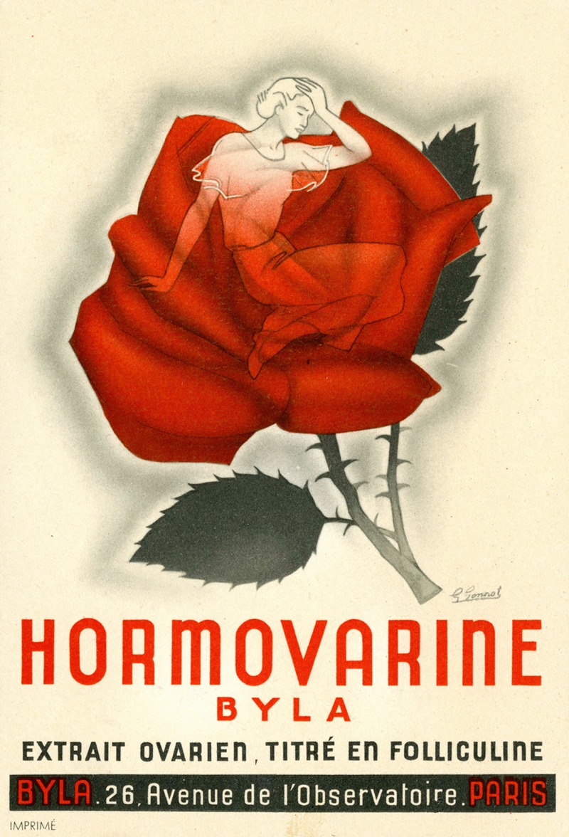 Hormovarine by Etablissements Byla, 1910-1950 — digital art print download