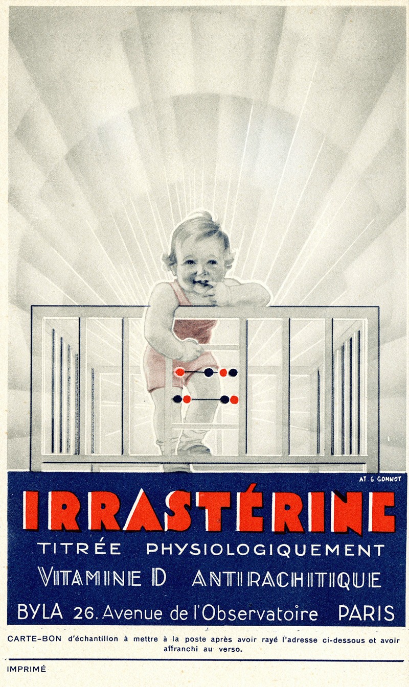 Irrasterine by G. Gonnot, 1910-1950 — digital art print download