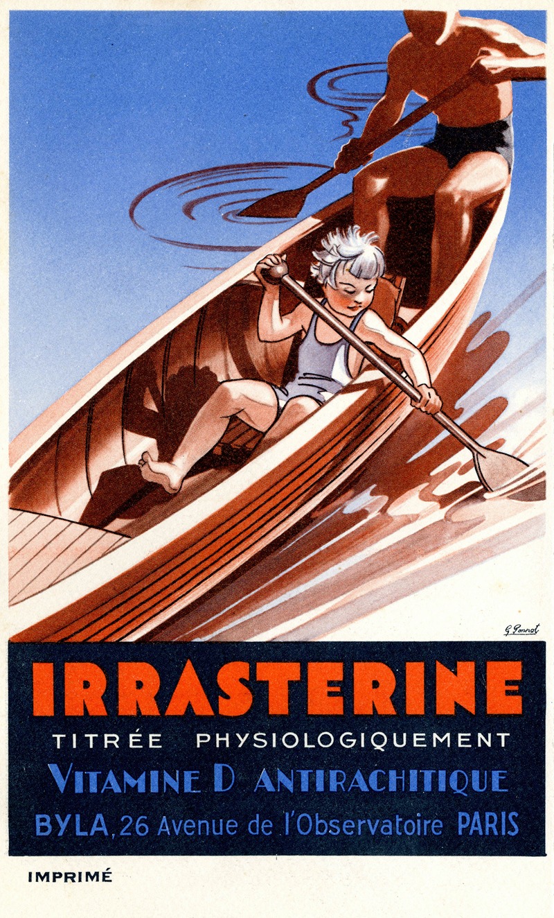 Irrasterine by G. Gonnot, 1910-1950 — digital art print download