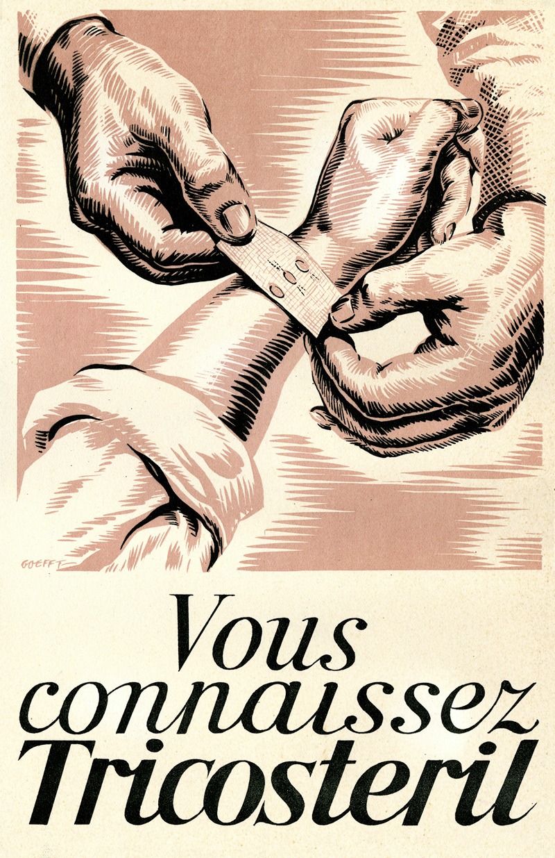Vous connaissez Tricosteril by Goefft, 1910-1950 — digital art print download