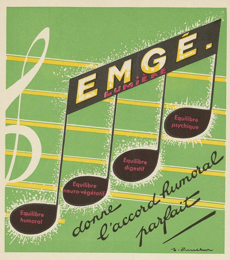 Emgé Lumière by Жак Туше, 1910-1950 — digital art print download