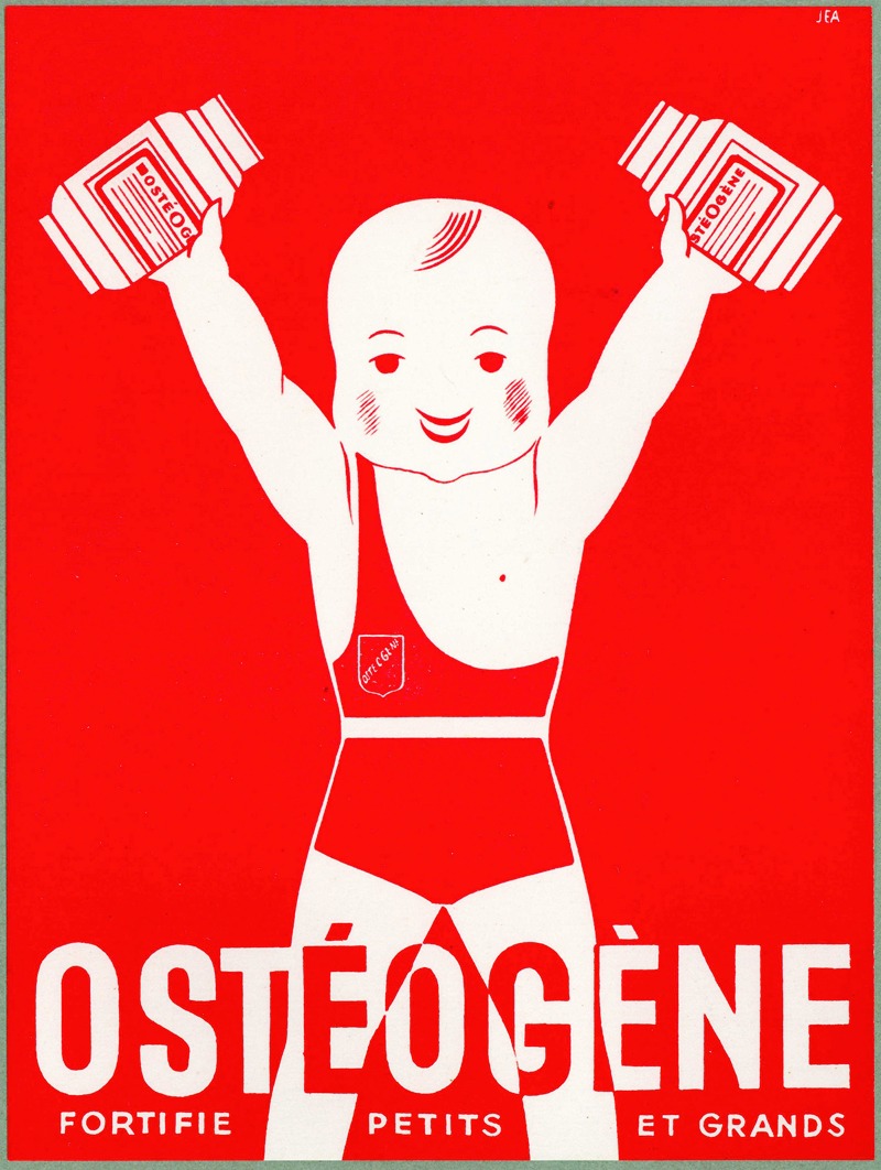 Ostéogène by Jéa, 1910-1950 — digital art print download