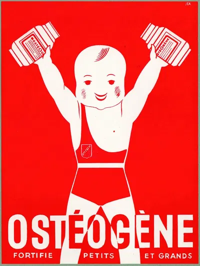 Ostéogène by Jéa, 1910-1950 — digital art print download