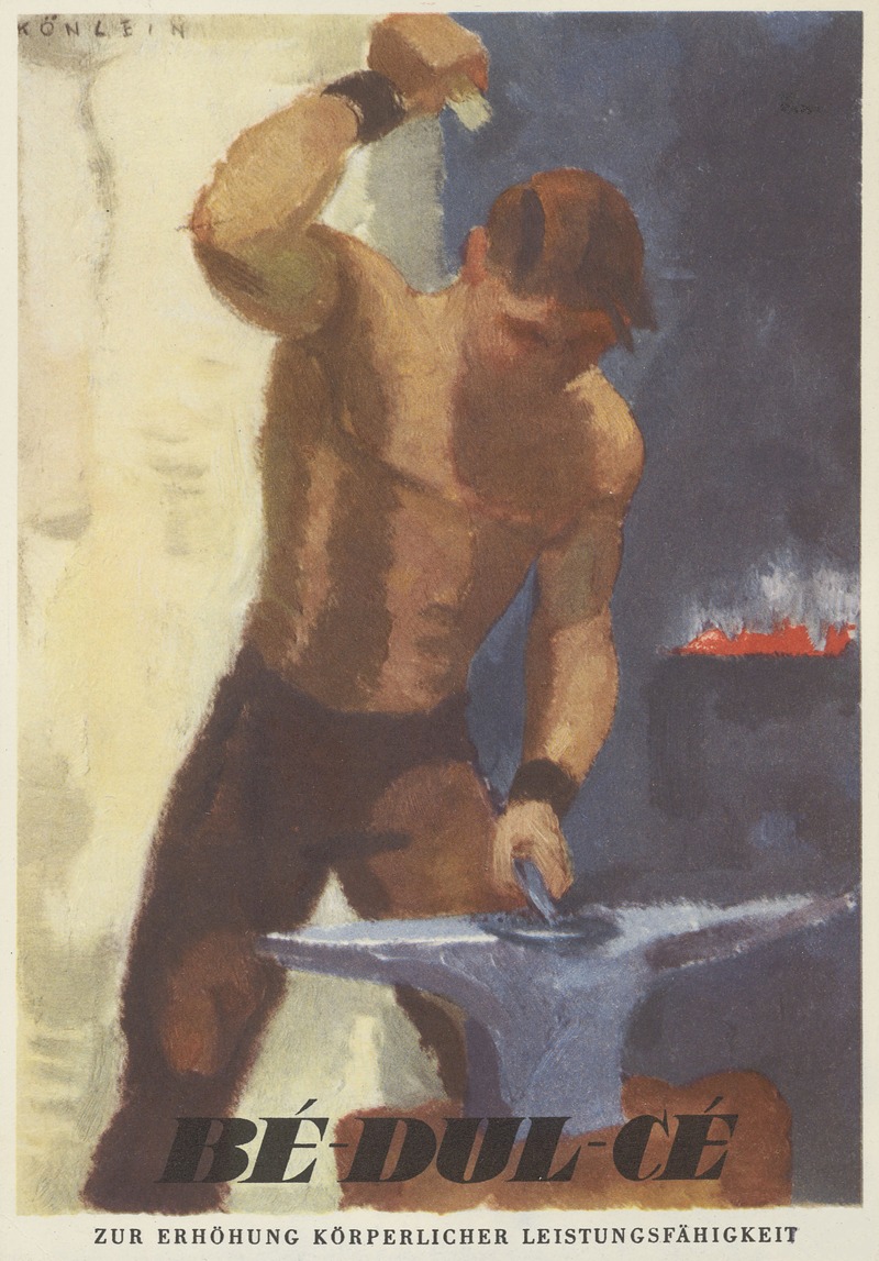 Bé-dul-cé by Emil Könlein, 1910-1950 — digital art print download