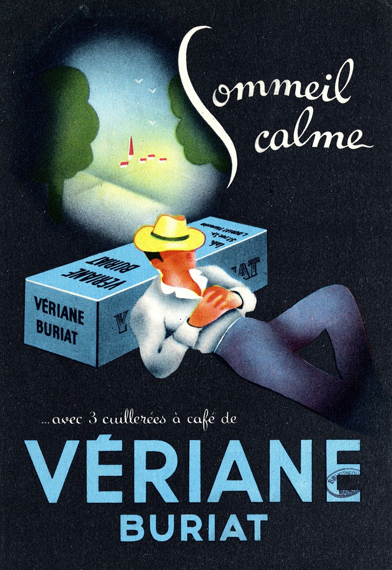 Vériane Buriat by Laboratoire Buriat, 1910-1950 — digital art print download