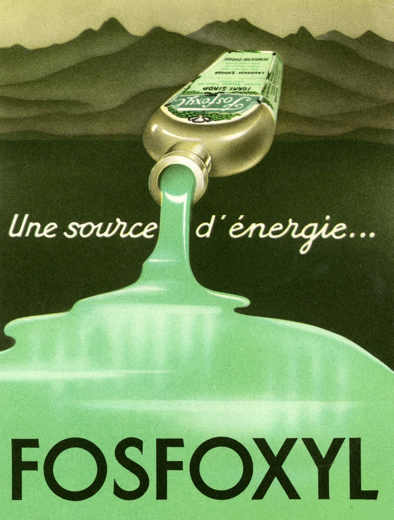 Fosfoxyl by Laboratoire Carron, 1910-1950 — digital art print download