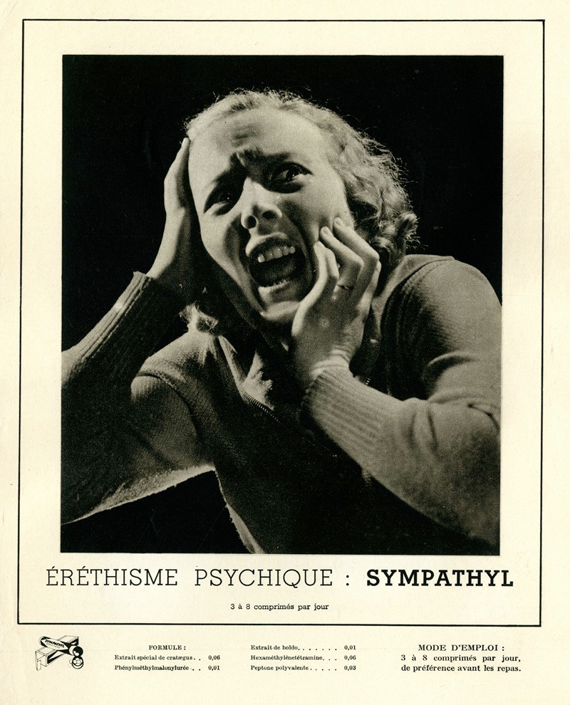 Sympathyl by Laboratoire Chantereau, 1910-1950 — digital art print download