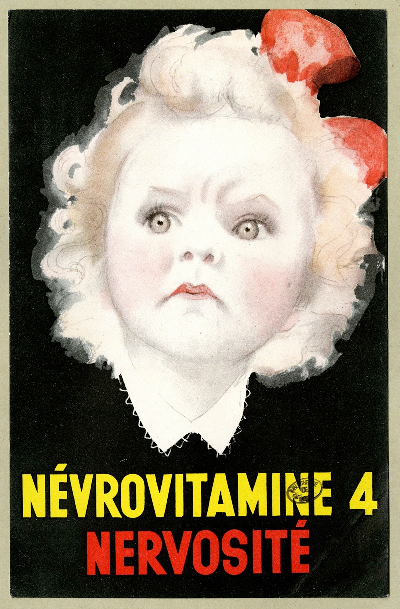 Nevrovitamine 4 by Laboratoire d'actino-biologie, 1910-1950 — digital art print download