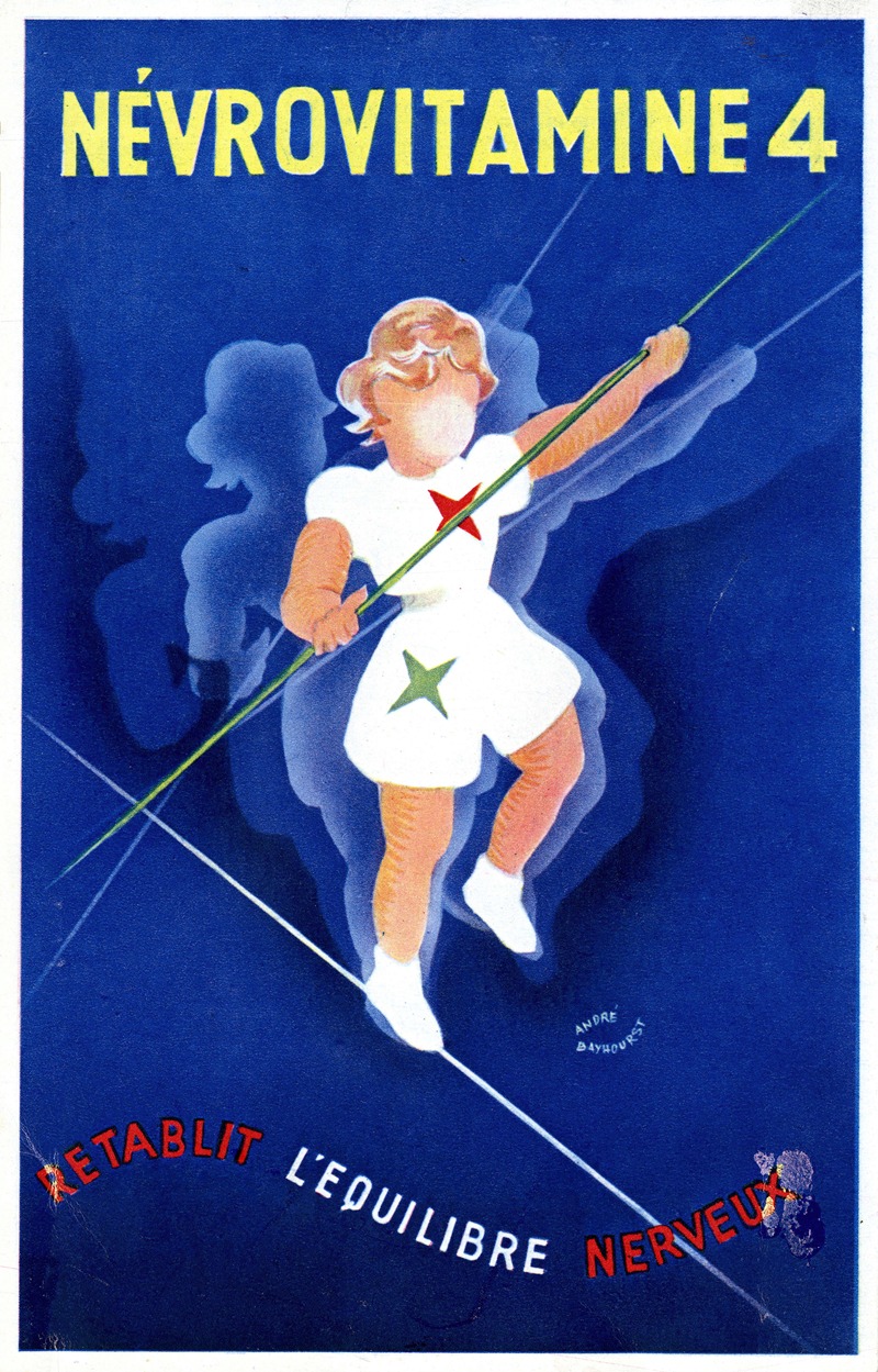 Nevrovitamine 4 by Laboratoire d'actino-biologie, 1910-1950 — digital art print download