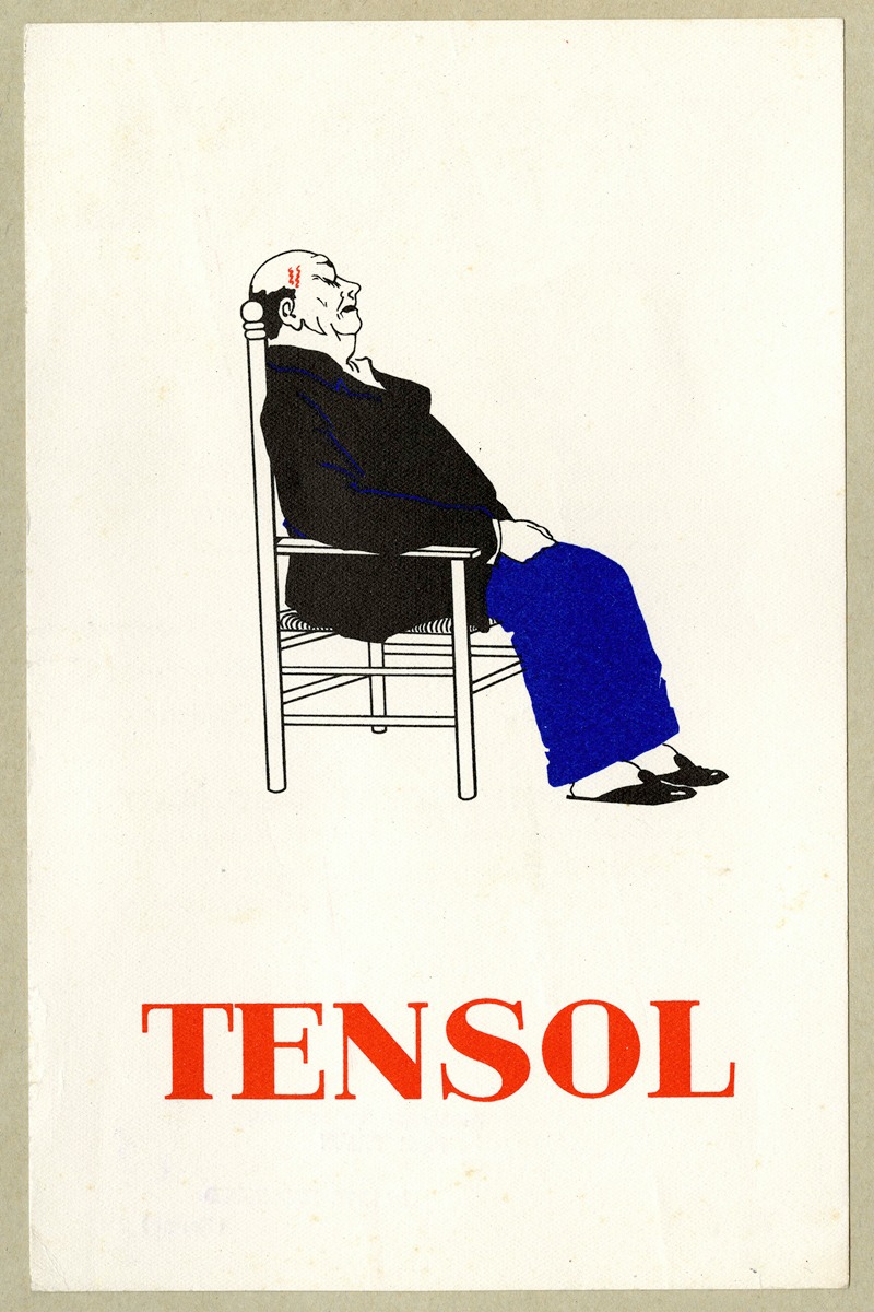 Tensol by Laboratoire d'actino-biologie, 1910-1950 — digital art print download