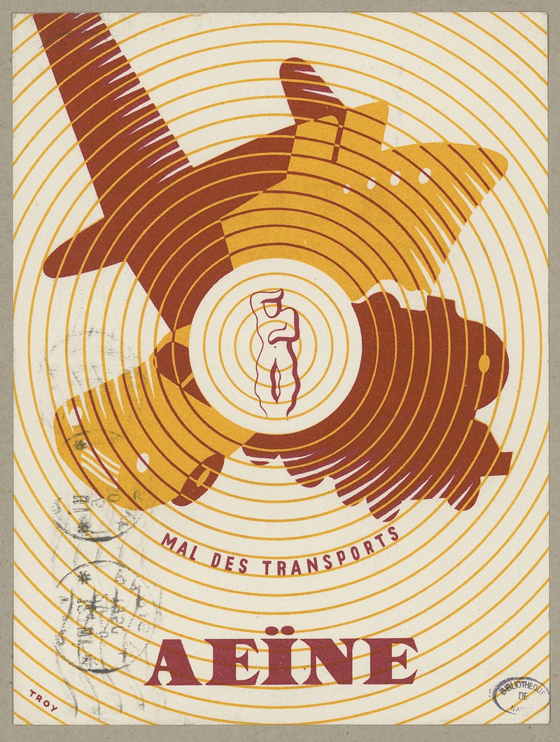 Aeïne by Laboratoire de l'Aeïne, 1910-1950 — digital art print download