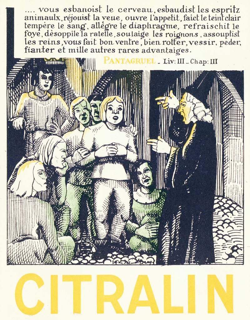 Citralin by Laboratoire de l'Iodarsenic Guiraud, 1910-1950 — digital art print download