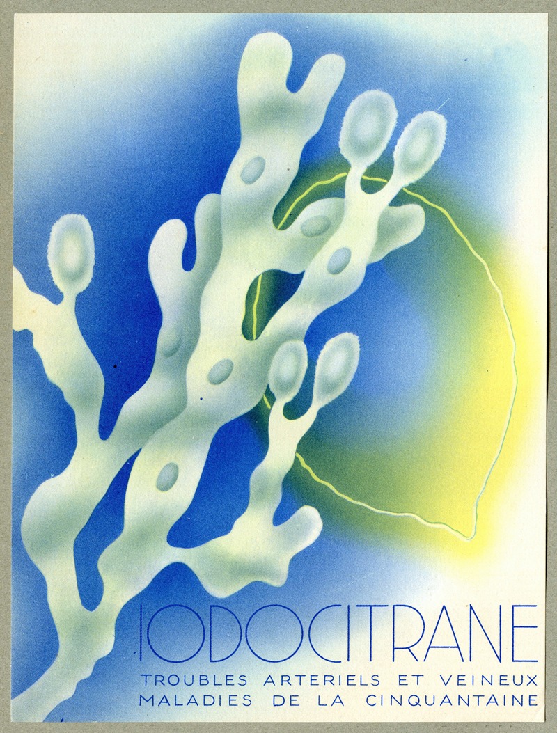 Iodocitrane by Laboratoire des produits Scientia, 1910-1950 — digital art print download