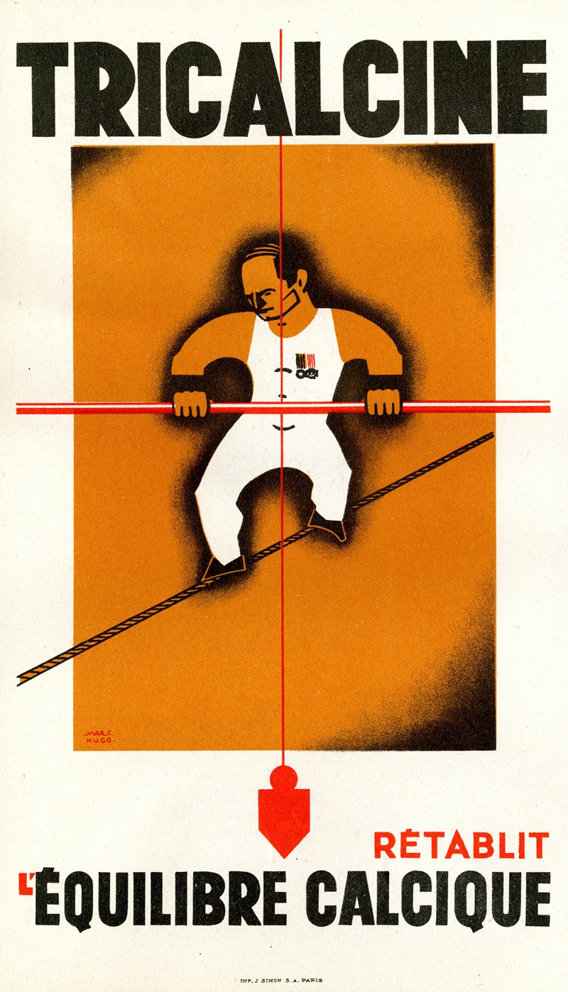Tricalcine by Laboratoire des produits Scientia, 1910-1950 — digital art print download