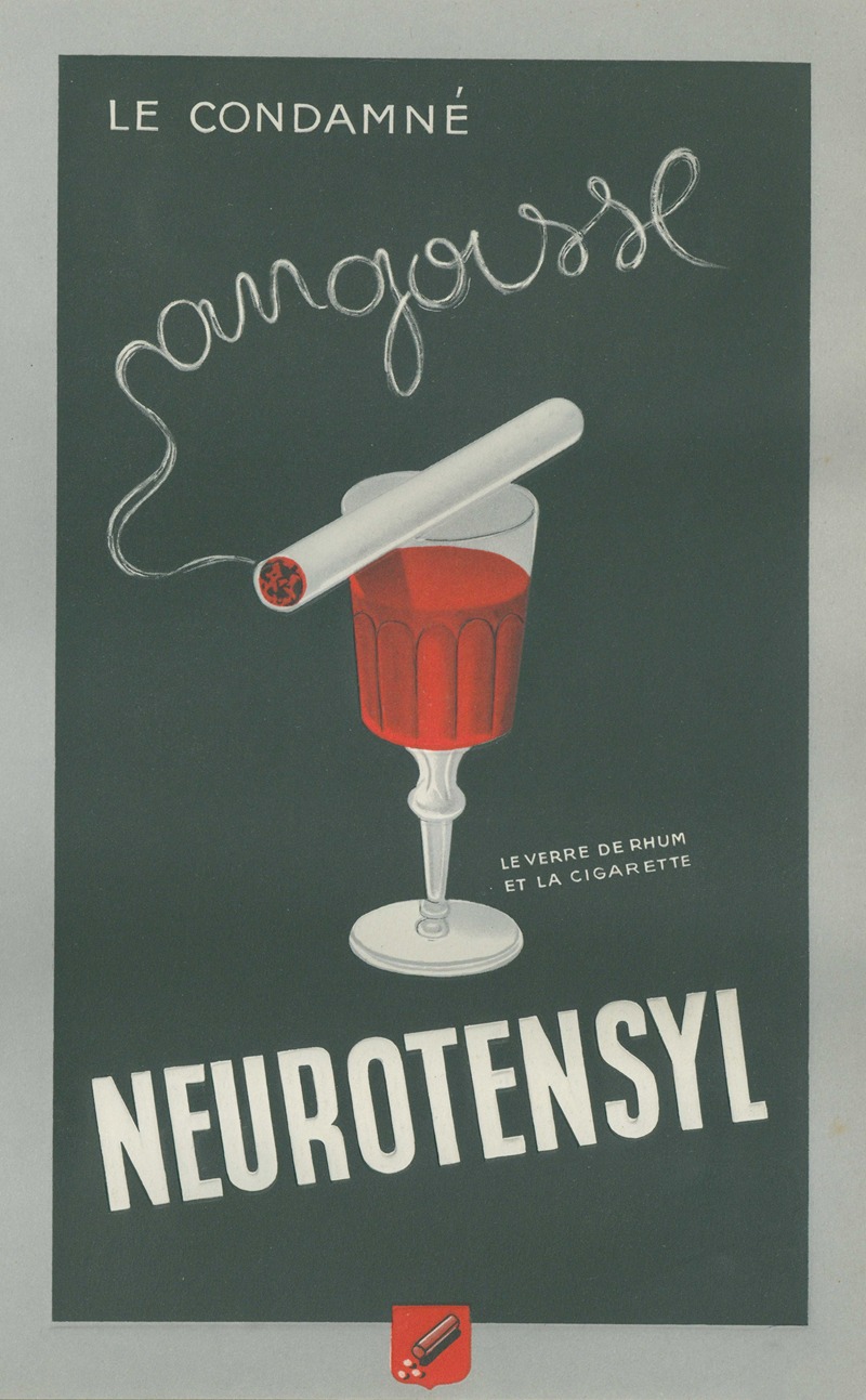 Neurotensyl by Laboratoire du Neurotensyl, 1910-1950 — digital art print download