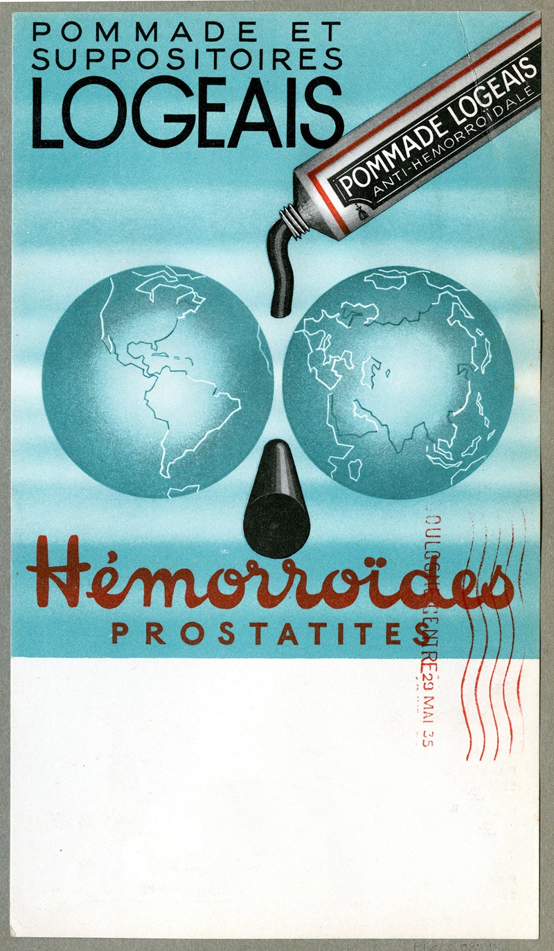 Logeais by Laboratoire Emile Logeais, 1935 — digital art print download