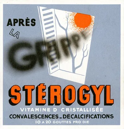 Stérogyl by Laboratoire français de chimiothérapie, 1910-1950 — digital art print download