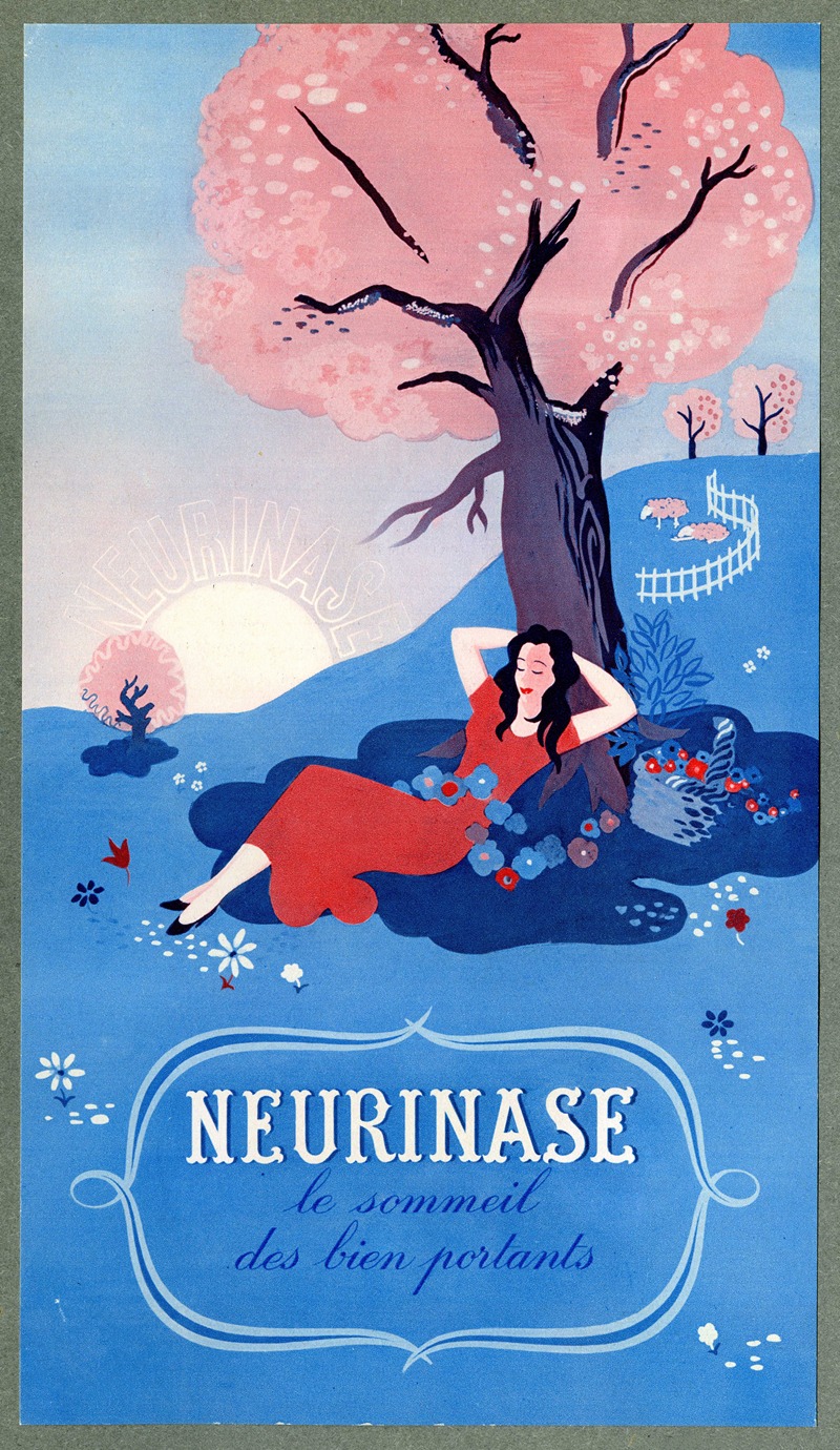 Neurinase by Laboratoire Génévrier, 1910-1950 — digital art print download