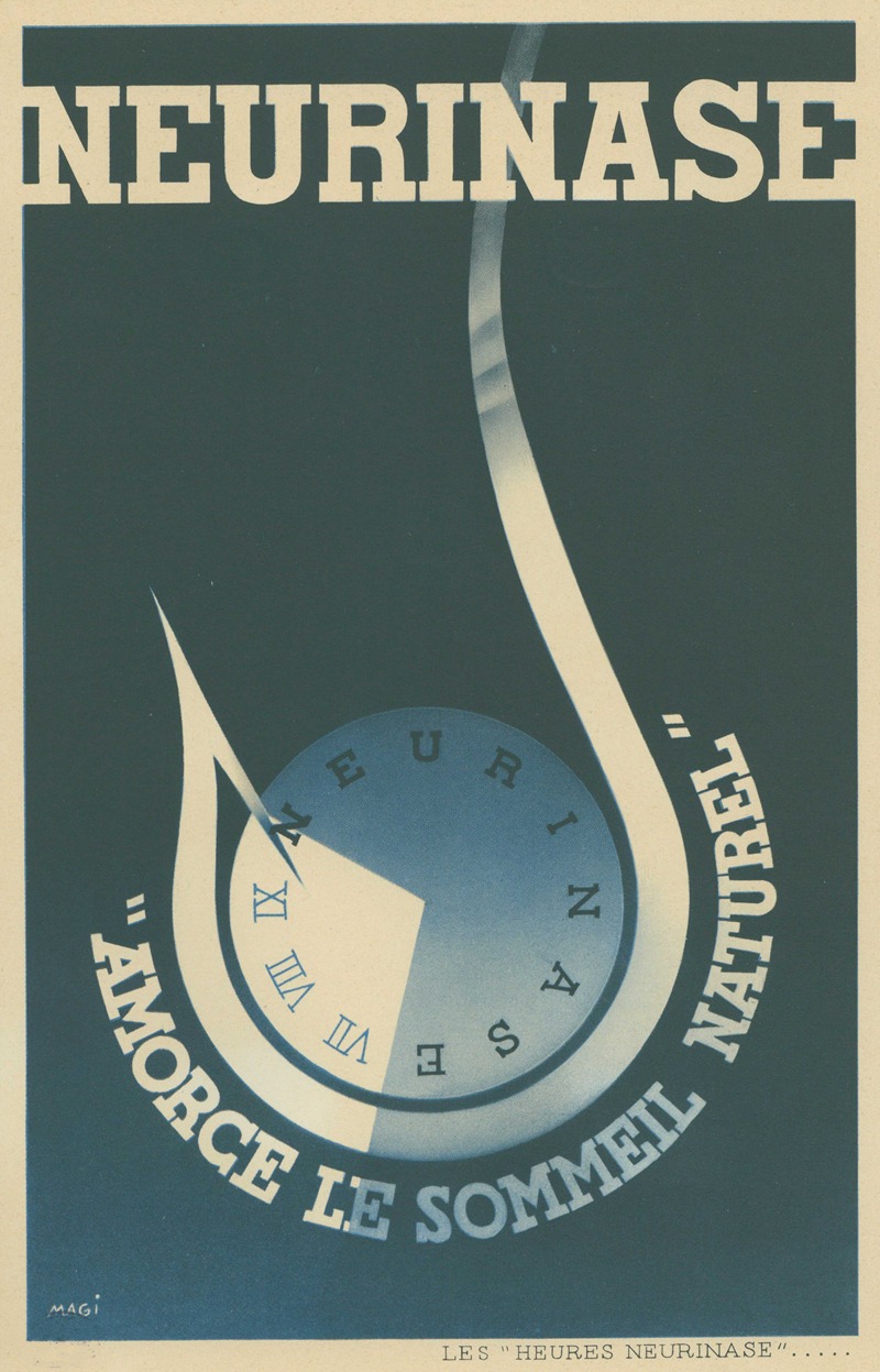 Neurinase by Laboratoire Génévrier, 1910-1950 — digital art print download