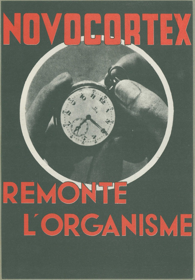 Novocortex by Laboratoire Iscovesco, 1910-1950 — digital art print download