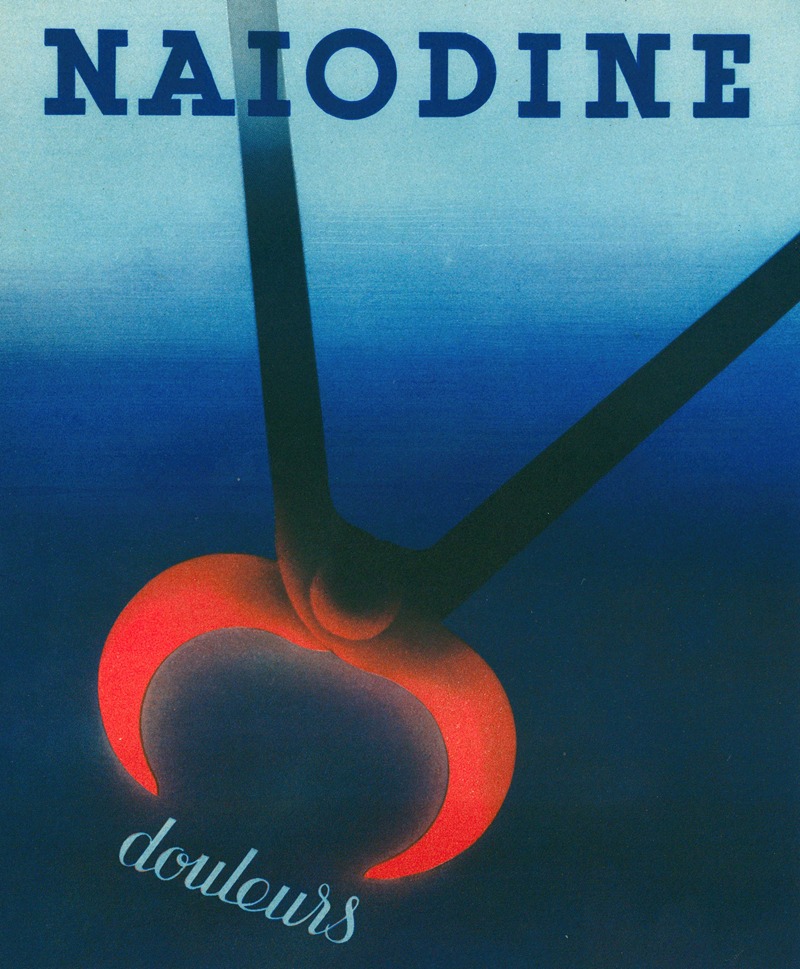 Naïodine by Laboratoire J. Logeais, 1910-1950 — digital art print download