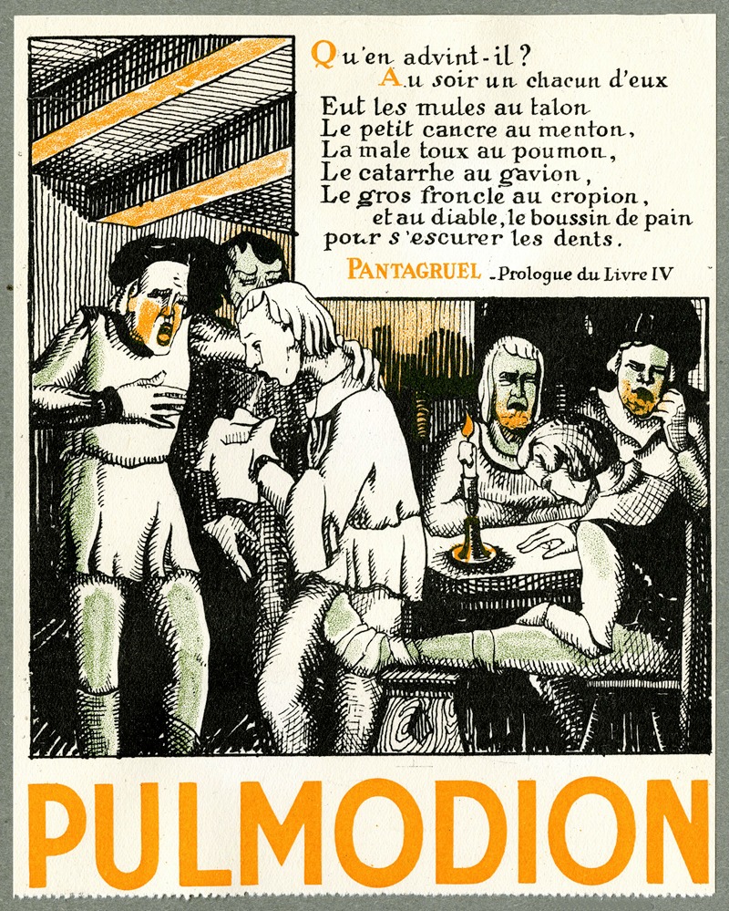 Pulmodion by Laboratoire Juin, 1910-1950 — digital art print download