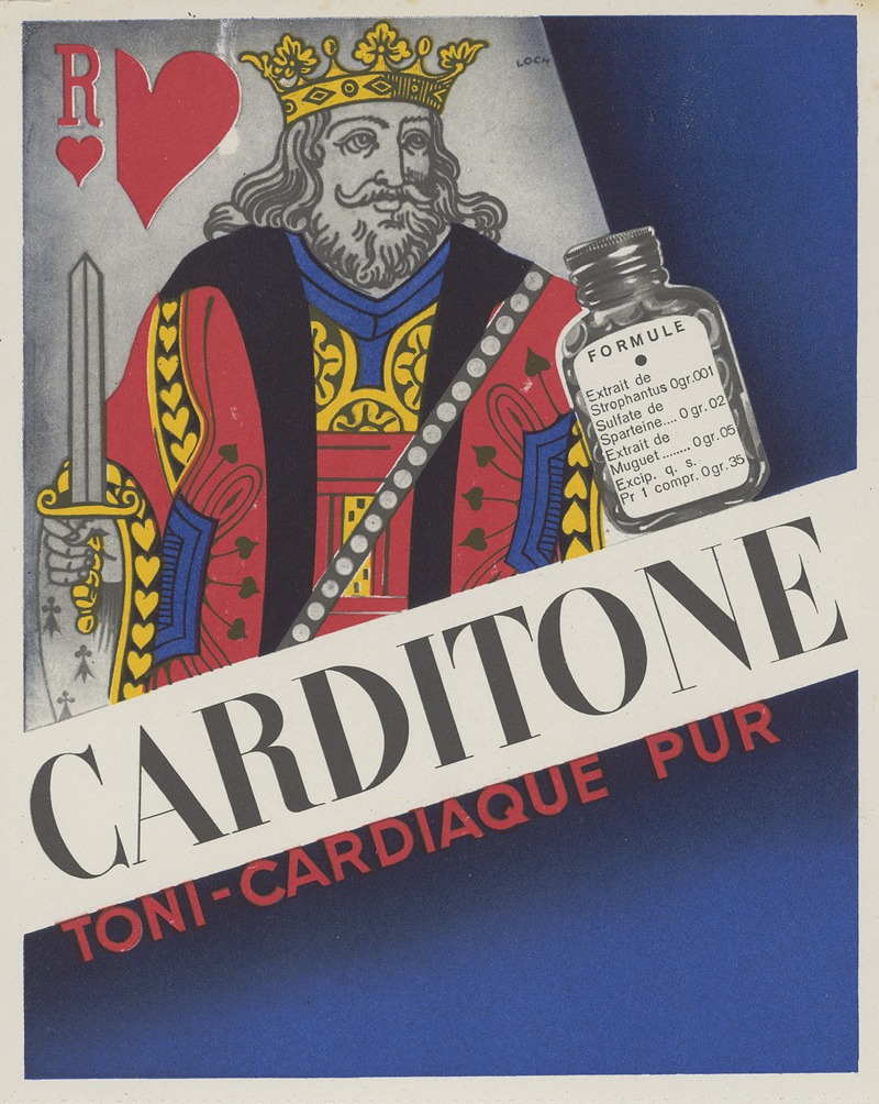 Carditone by Лаборатуар Лобика, 1910-1950 — digital art print download