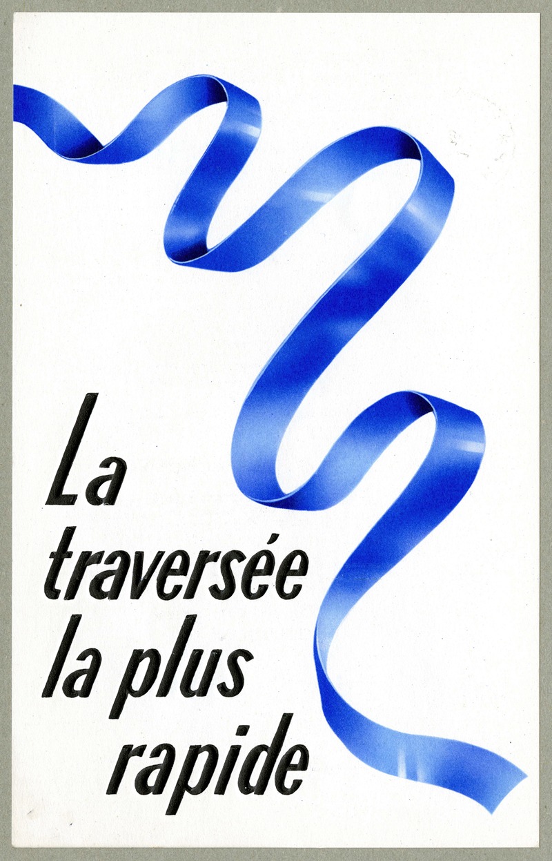 La traversée la plus rapide by Лаборатуар Лобика, 1936 — digital art print download