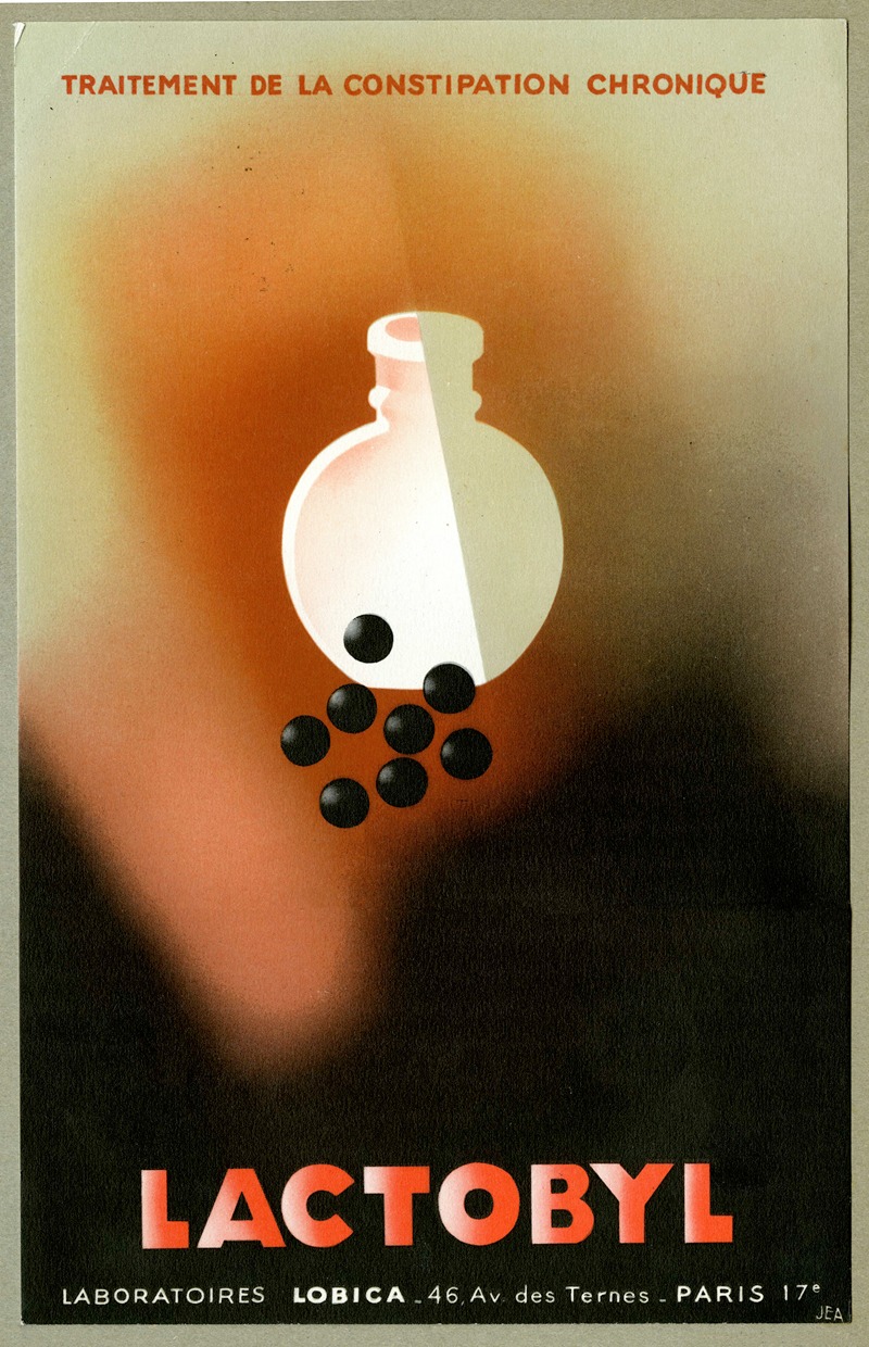Lactobyl by Лаборатуар Лобика, 1910-1950 — digital art print download