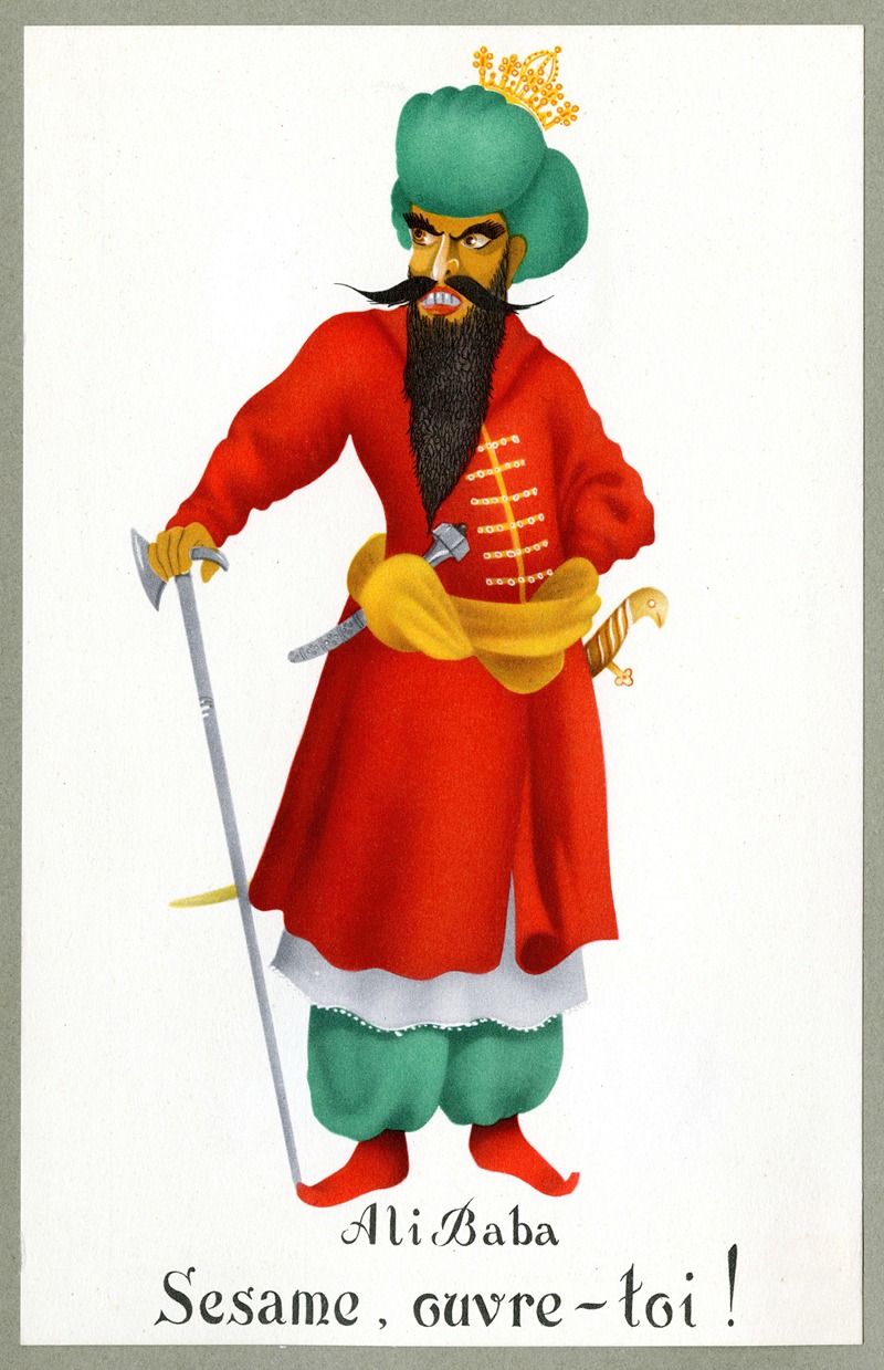Sésame, ouvre-toi ! by Лаборатуар Лобика, 1910-1950 — digital art print download