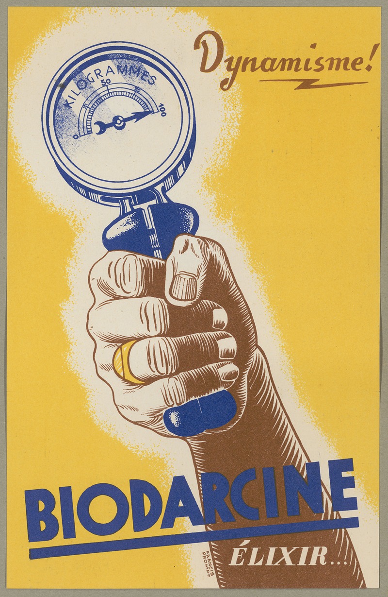Dynamisme ! ; Biodarcine by Лаборатуар М. де Рив, 1910-1950 — digital art print download